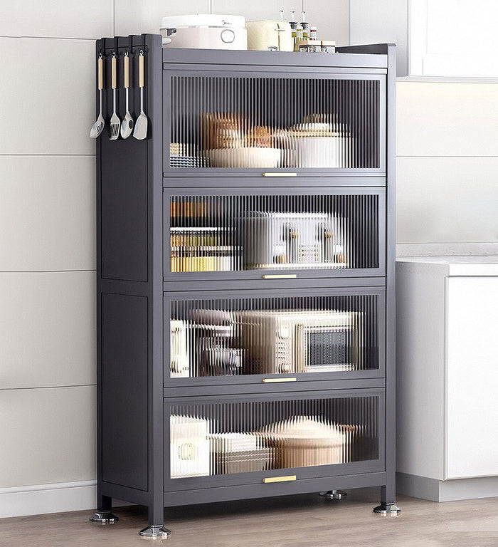 Heavy Duty Metal Multifunctional Kitchen Cabinet Storage Racks
