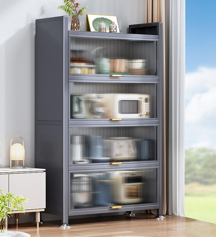 Heavy Duty Metal Multifunctional Kitchen Cabinet Storage Racks