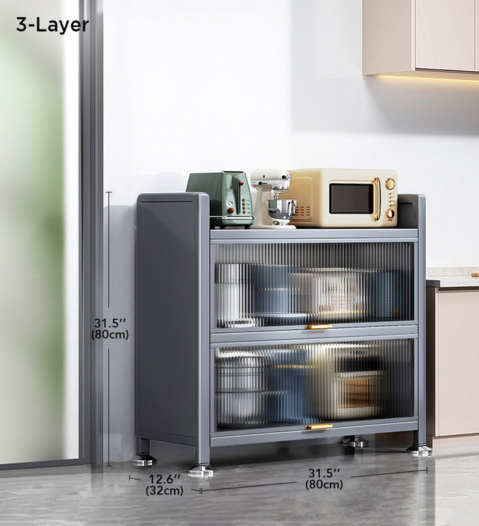 Heavy Duty Metal Multifunctional Kitchen Cabinet Storage Racks