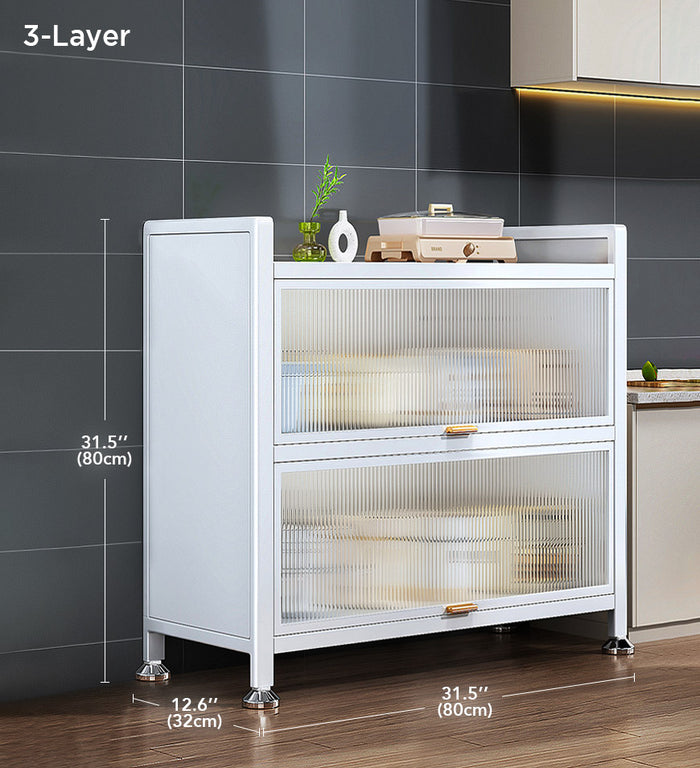 Heavy Duty Metal Multifunctional Kitchen Cabinet Storage Racks