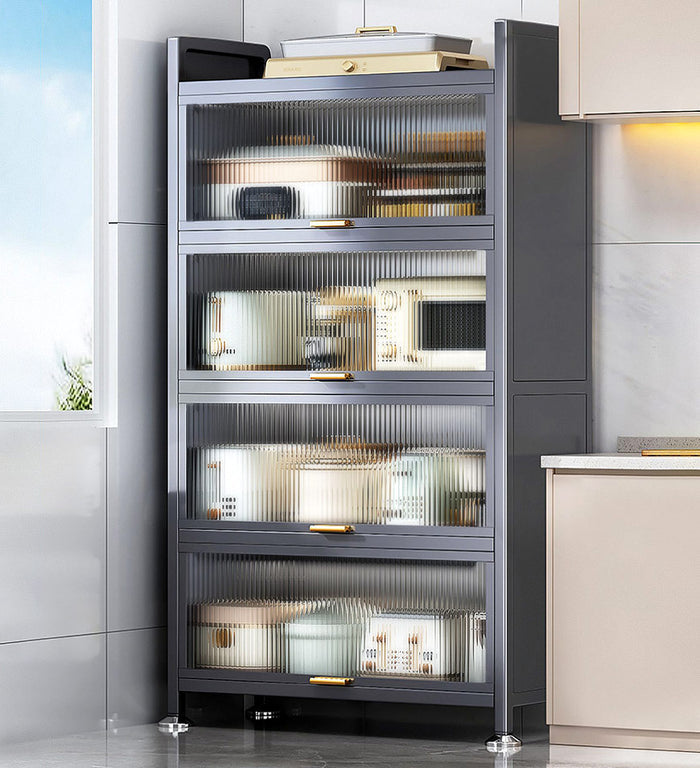 Heavy Duty Metal Multifunctional Kitchen Cabinet Storage Racks