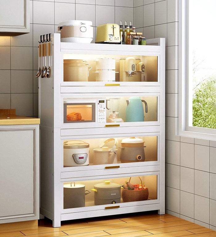 Heavy Duty Metal Multifunctional Kitchen Cabinet Storage Racks