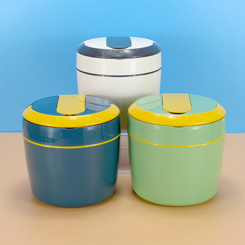 Wholesale 800-1000ml PP/ABS/TPR Double Layer Lunch Box with ...