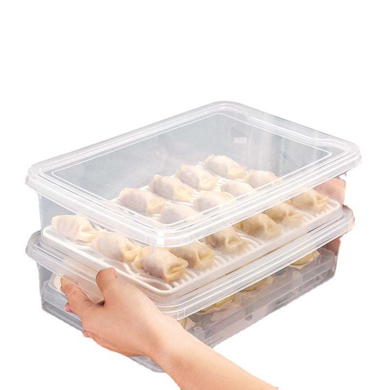 Wholesale Food Grade Plastic Fresh Box for Kitchen Egg Frozen Dumplings ...