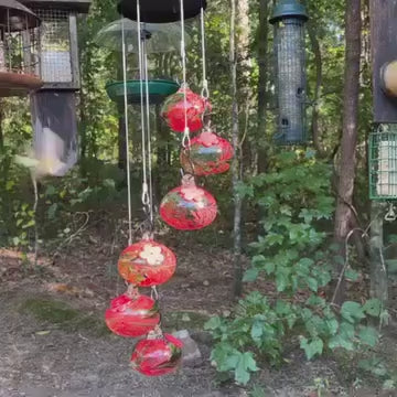 Charming Wind Chimes Hummingbird feeders