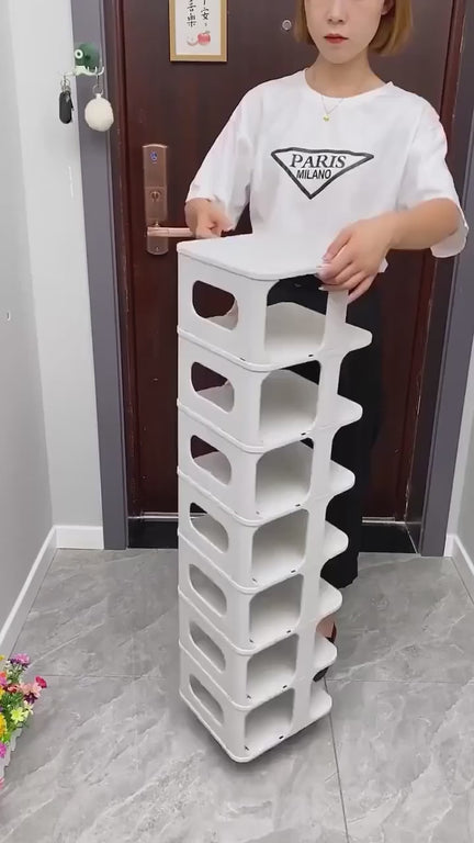 Space Saving Multi-Tier Shoe Rack